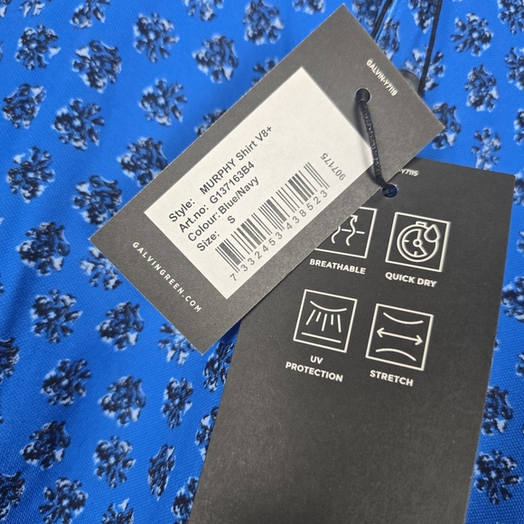 Galvin Green Short Sleeve Golf Polo Size Small - Picture 6 of 8